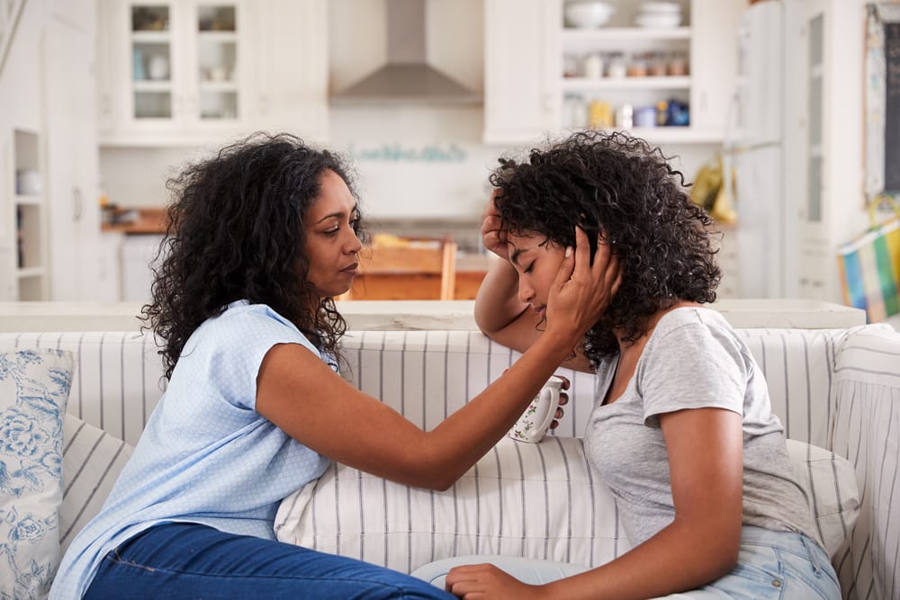Family counseling services in Denver Colorado help a mother parenting a teenage daughter